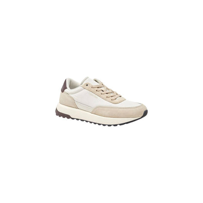 Zapatillas De Cuero Marrón De Corte Bajo Calvin Klein