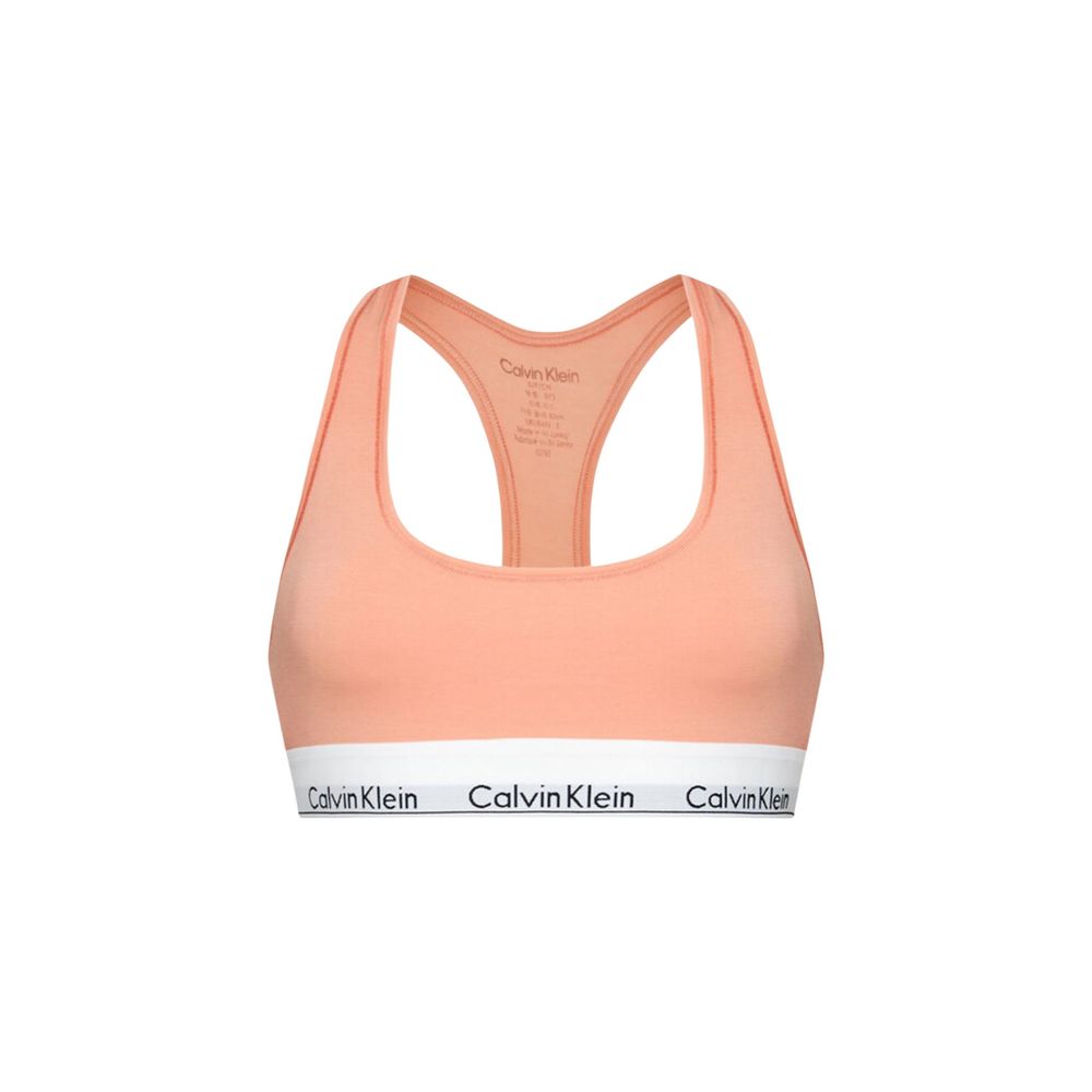 Sujetador Calvin Klein De Algodón Naranja Referencia Lv00qf8493