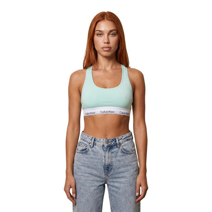 Sujetador Calvin Klein Underwear Verde De Algodon Lv00Qf8493
