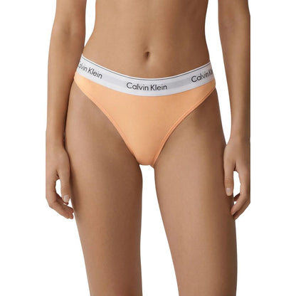 Calvin Klein Cotton Fly In Bright Orange Tone
