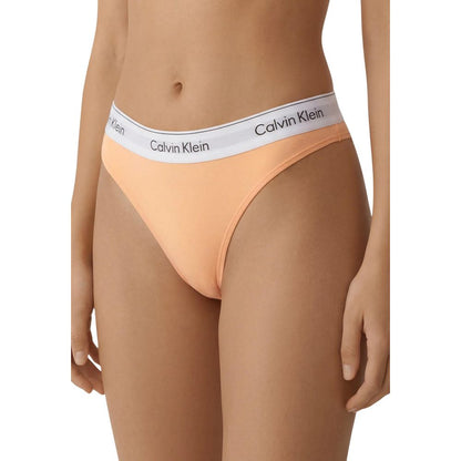 Calvin Klein Cotton Fly In Bright Orange Tone