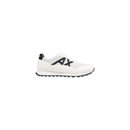 Armani Exchange Zapatillas Deportivas Negras Y Blancas De Poliéster