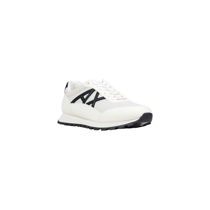 Armani Exchange Zapatillas Deportivas Negras Y Blancas De Poliéster