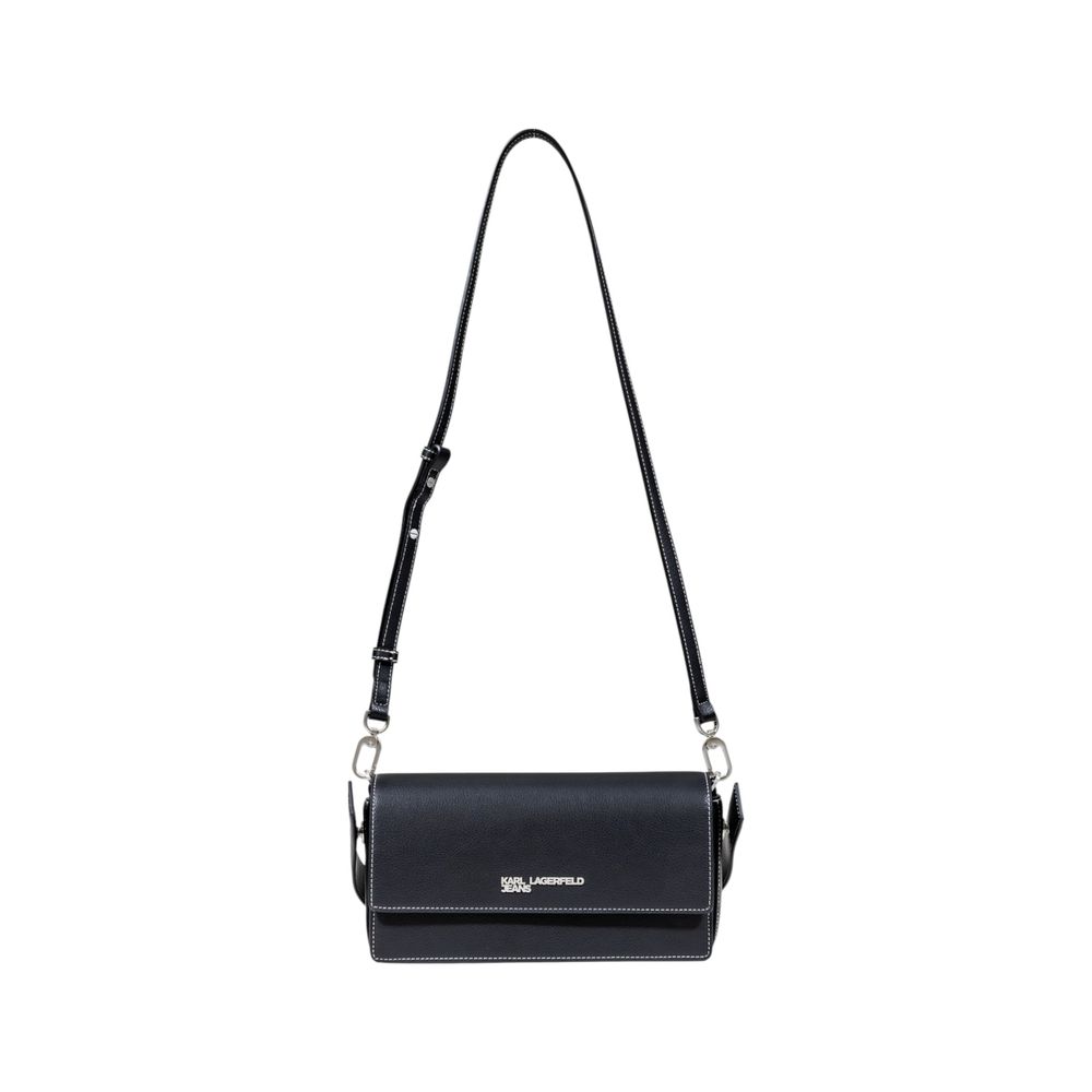 Karl Lagerfeld Sac à Main en Faux Cuir Noir