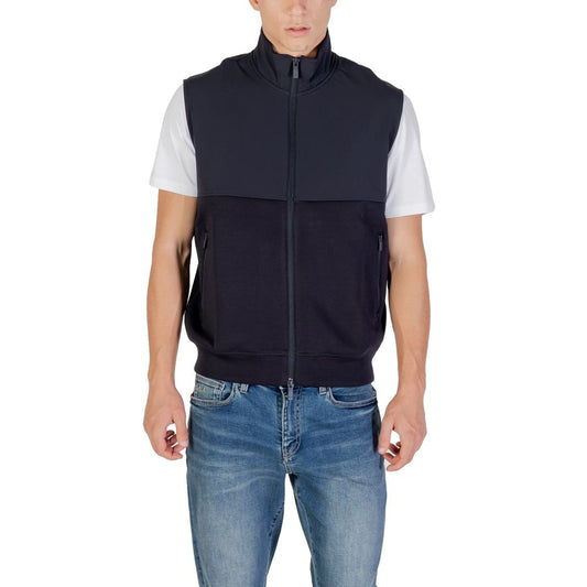 Armani Exchange Sudadera Azul De Algodón - Confort Diario