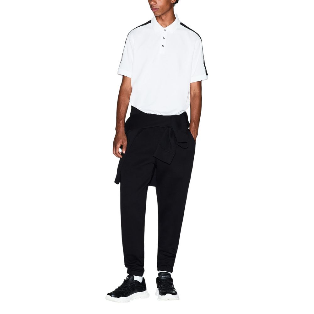 Armani Exchange Pantalon Jogger Noir - Coton Pour Entraînement