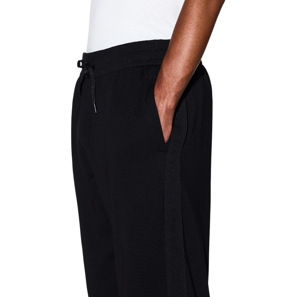 Armani Exchange Pantalon Jogger Noir - Coton Pour Entraînement