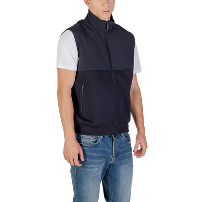 Armani Exchange Sweat-shirt Bleu En Coton - Confort Au Quotidien