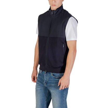 Armani Exchange Sweat-shirt Bleu En Coton - Confort Au Quotidien