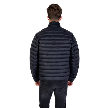 Armani Exchange Blue Polyamide Coat - Technical Design