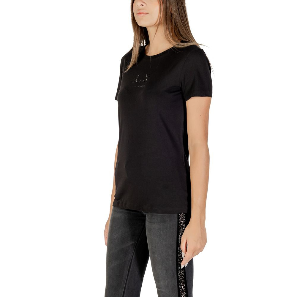 Armani Exchange Black Cotton T-Shirt Model XW001419
