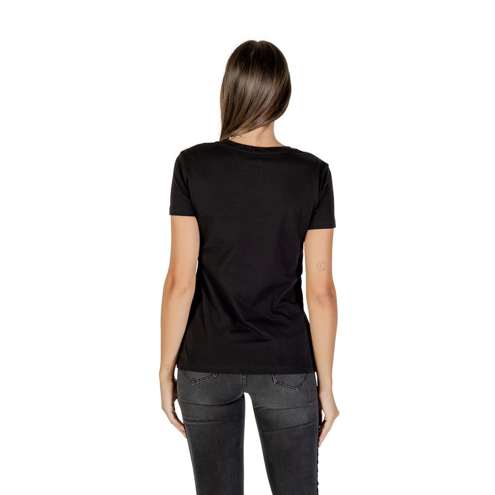 Armani Exchange Black Cotton T-Shirt Model XW001419