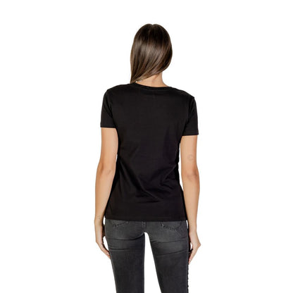 Armani Exchange Black Cotton T-Shirt Model XW001419