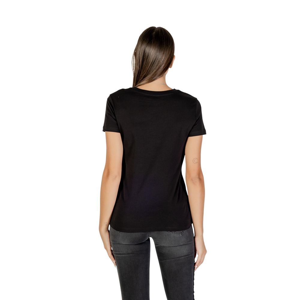 Armani Exchange Women's Bicolor Cotton T-Shirt