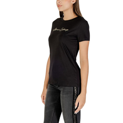 Armani Exchange Women's Bicolor Cotton T-Shirt