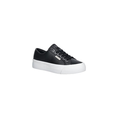 Zapatillas Urbanas De Piel Negra Calvin Klein Jeans