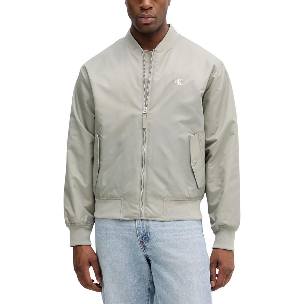 Calvin Klein Jeans Bomber bicolore en polyamide pour homme