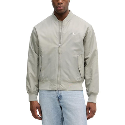 Calvin Klein Jeans Bomber bicolore en polyamide pour homme