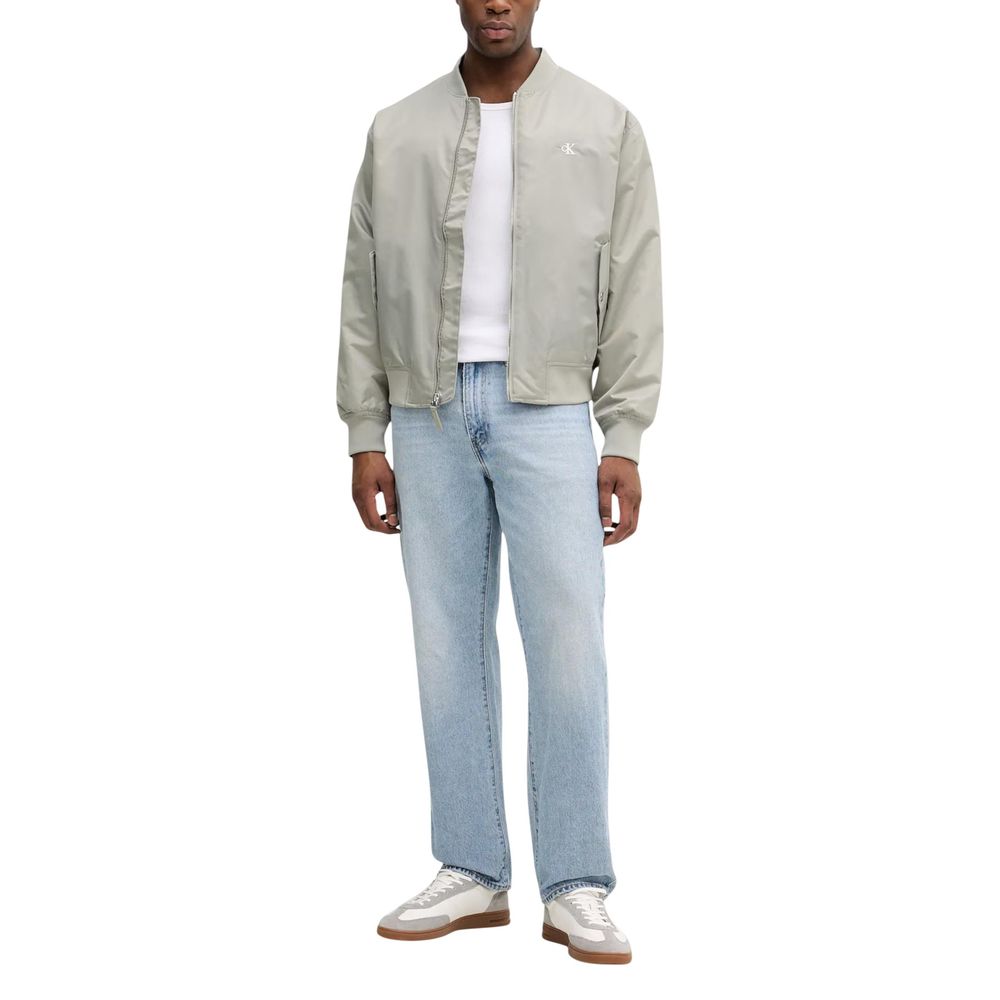 Calvin Klein Jeans Bomber bicolore en polyamide pour homme