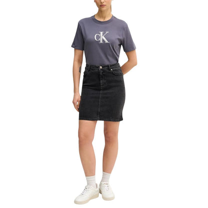 Camiseta Calvin Klein Jeans De Algodón Color Gris Modelo LV044E215G