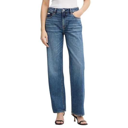 Calvin Klein Vaqueros Mom De Algodón Azul Referencia Lv047E704G