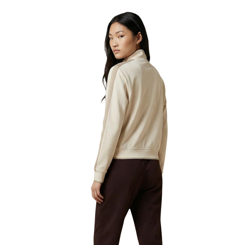 Beige Cotton Calvin Klein Jeans Clean Finish Sweatshirt