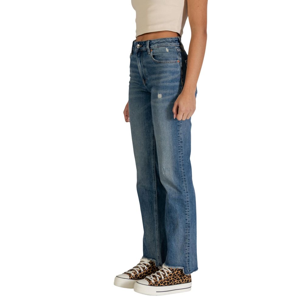 Vaqueros Mom de Algodón Calvin Klein Jeans en Azul