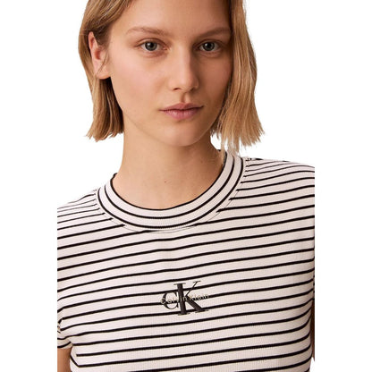 Calvin Klein Jeans Basic Black Cotton T-Shirt