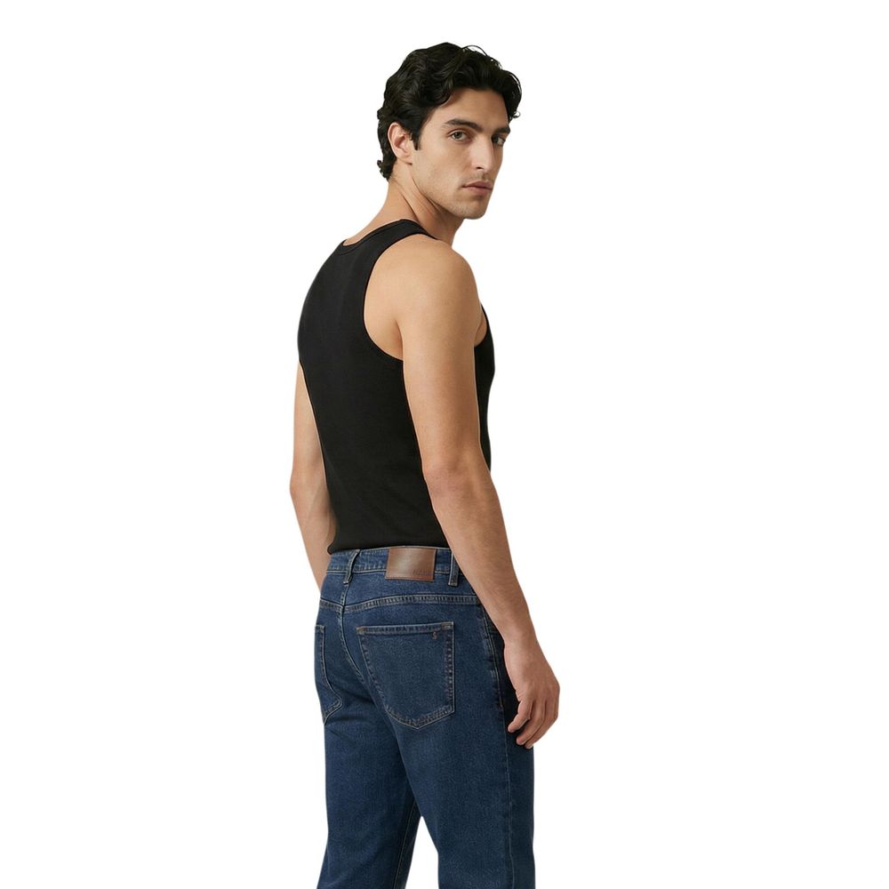 Camisetas Sin Mangas Calvin Klein Jeans Negras De Algodón