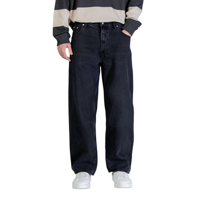 Calvin Klein Jeans Relaxed Fit Black Cotton Jeans