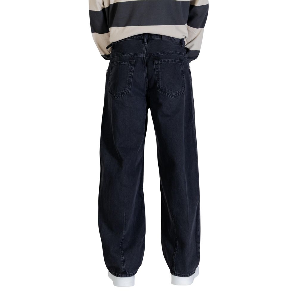 Calvin Klein Jeans Relaxed Fit Black Cotton Jeans