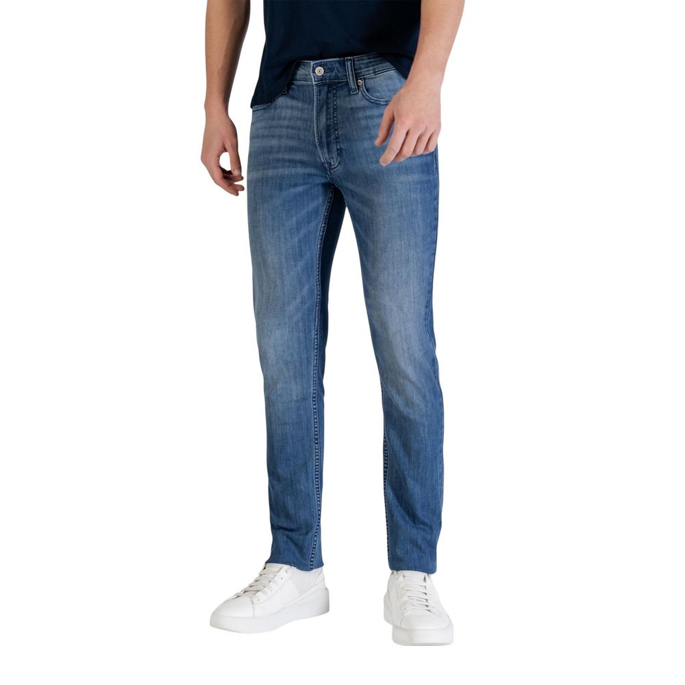 Jean skinny en coton bleu Calvin Klein Jeans Ref LV04RE784G