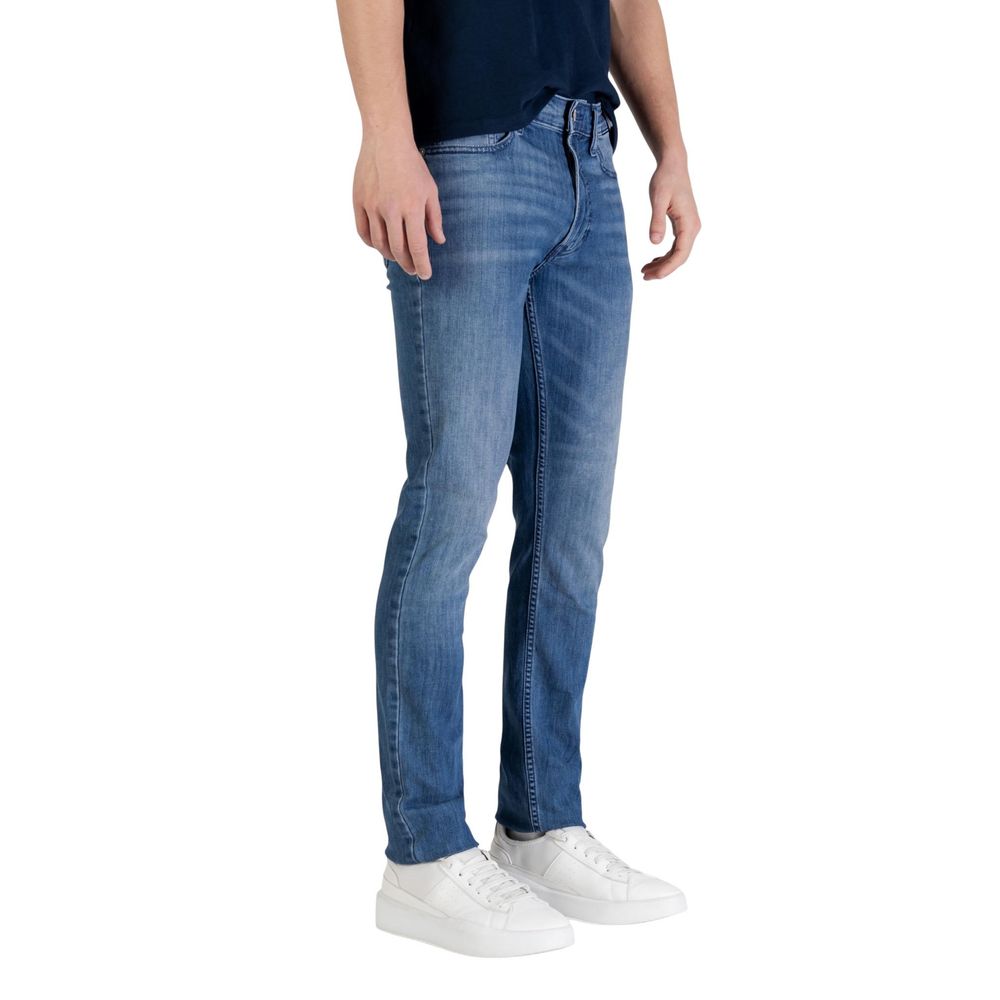 Jean skinny en coton bleu Calvin Klein Jeans Ref LV04RE784G