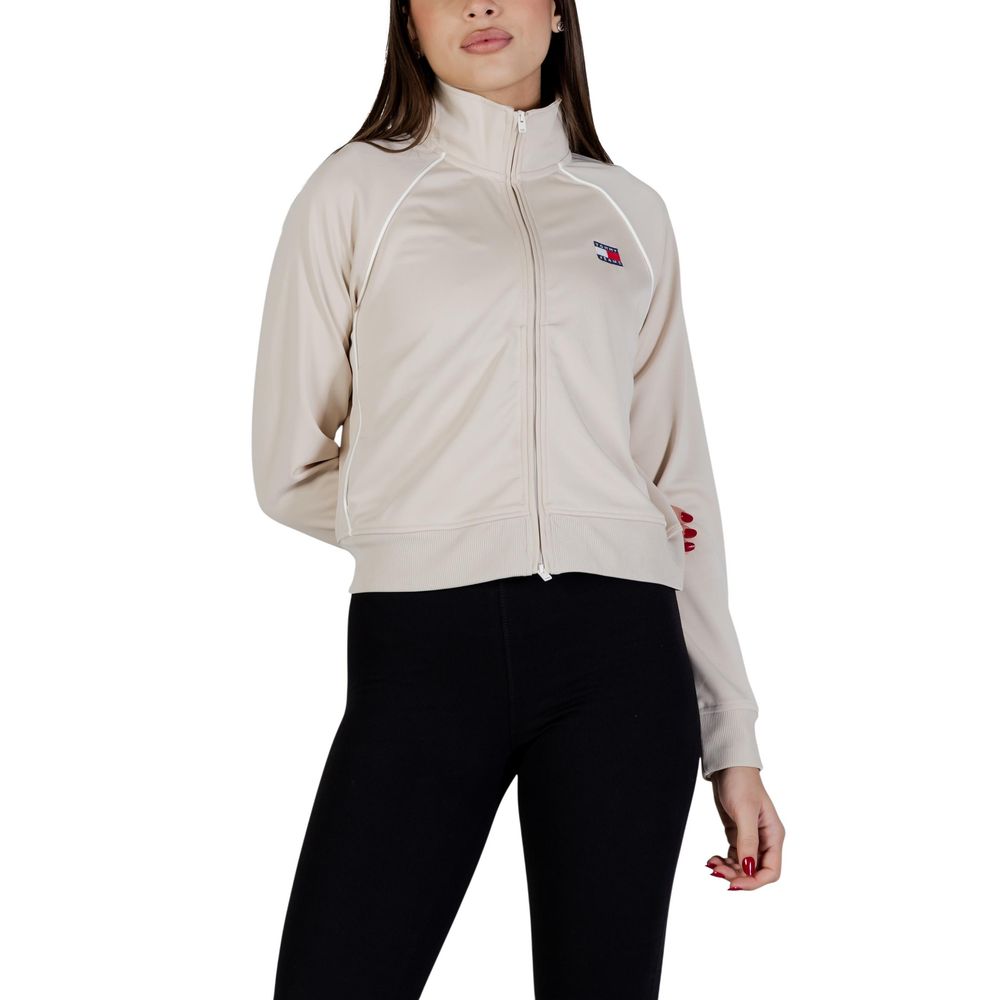 Tommy Hilfiger Recycled Polyester Beige Hoodie