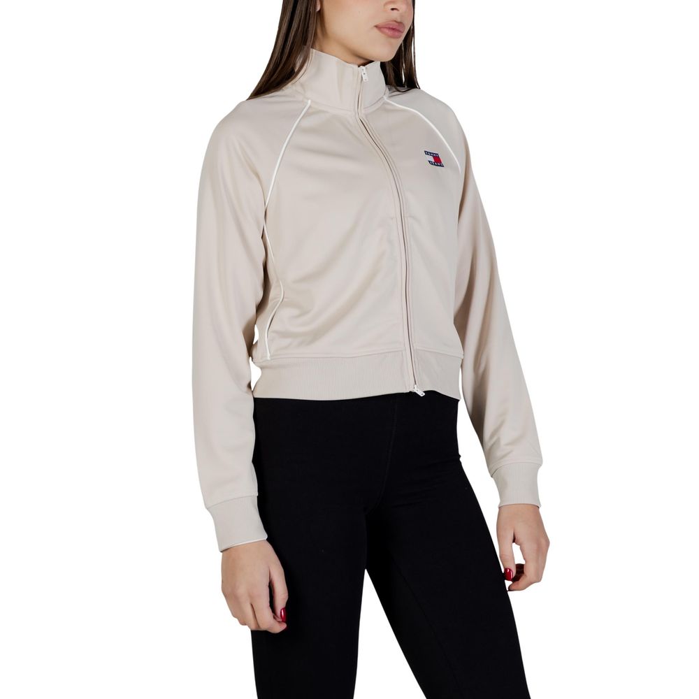 Tommy Hilfiger Recycled Polyester Beige Hoodie
