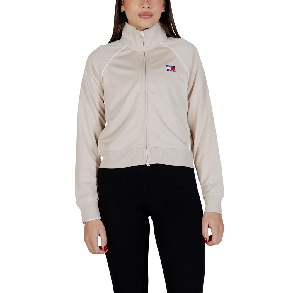 Tommy Hilfiger Recycled Polyester Beige Hoodie