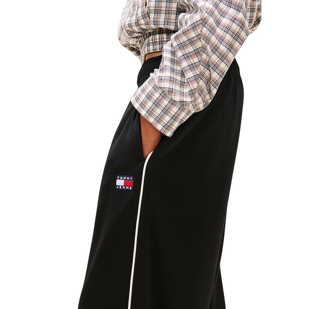 Pantalones Jogger Tommy Hilfiger Jeans En Poliéster Reciclado Negro