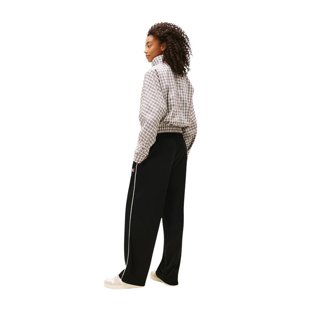 Pantalones Jogger Tommy Hilfiger Jeans En Poliéster Reciclado Negro