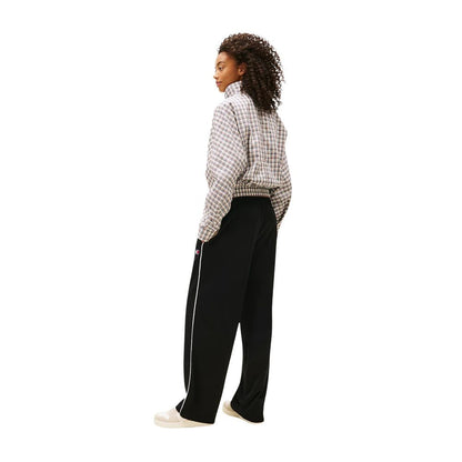 Pantalones Jogger Tommy Hilfiger Jeans En Poliéster Reciclado Negro