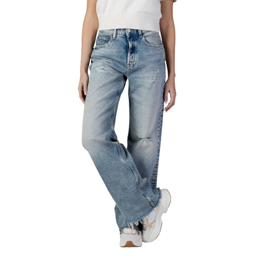Vaqueros Tommy Hilfiger De Algodón Reciclado En Azul Claro Corte Bota