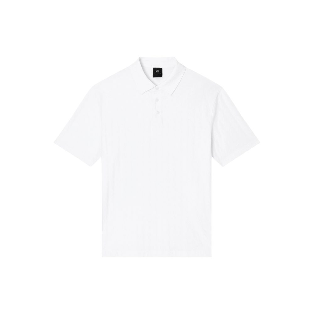 Polo en Coton Blanc Armani Exchange Modèle XM001292 AF10337