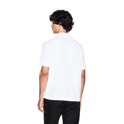 Polo en Coton Blanc Armani Exchange Modèle XM001292 AF10337