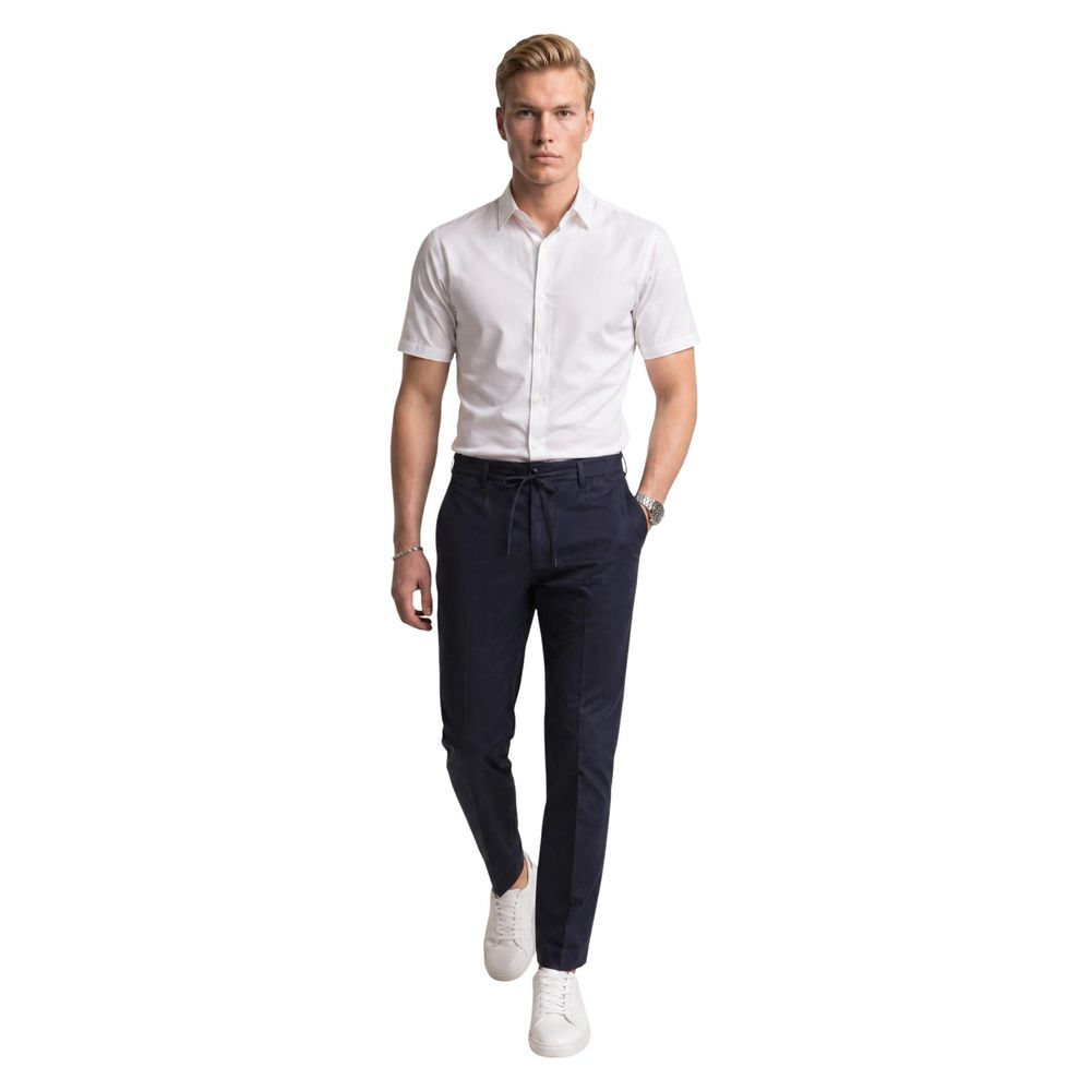 Armani Exchange Short Sleeve White Polyamide Shirt