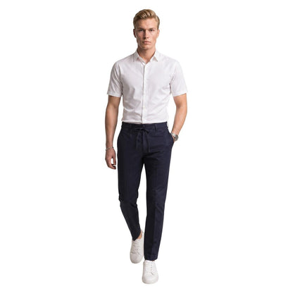 Armani Exchange Short Sleeve White Polyamide Shirt