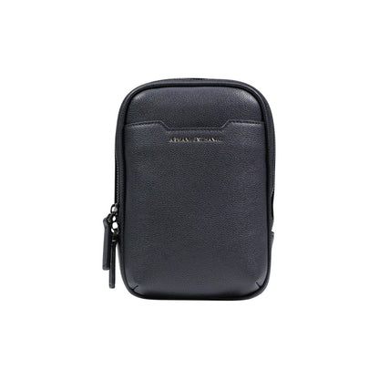 Armani Exchange Mochila de Poliéster Negra - Diseño Urbano