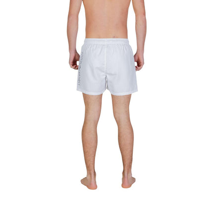 Short de bain EA7 Emporio Armani bicolore en polyester