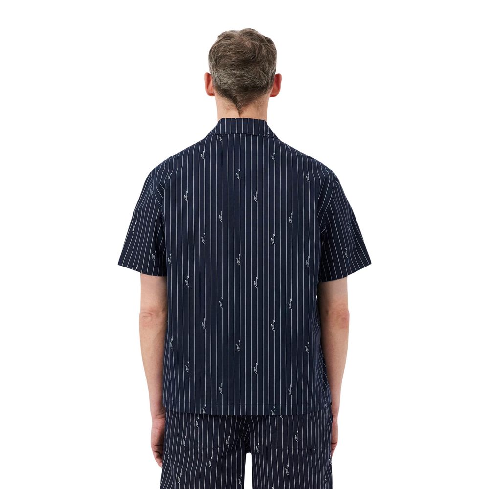 Camiseta Manga Corta De Algodón Lacoste Negra Modelo Ch2343