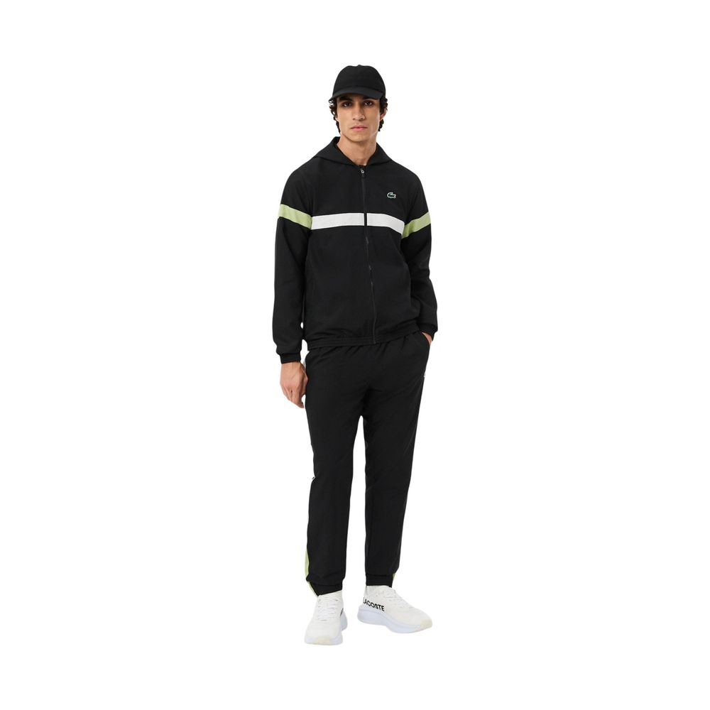 Lacoste Sports Set Black and White Polyester Wh0219