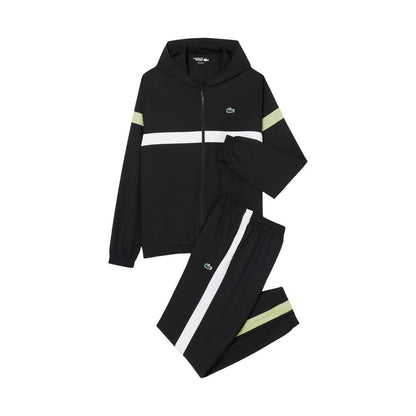 Lacoste Sports Set Black and White Polyester Wh0219
