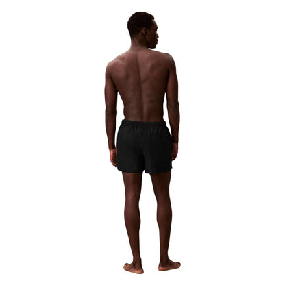 Calvin Klein Jeans Short de bain noir en polyester recyclé